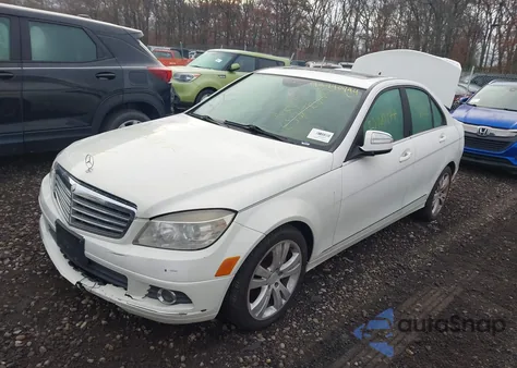 2008 Mercedes-Benz C 300 Luxury 4Matic from USA, damaged, VIN WDDGF81X98F126525